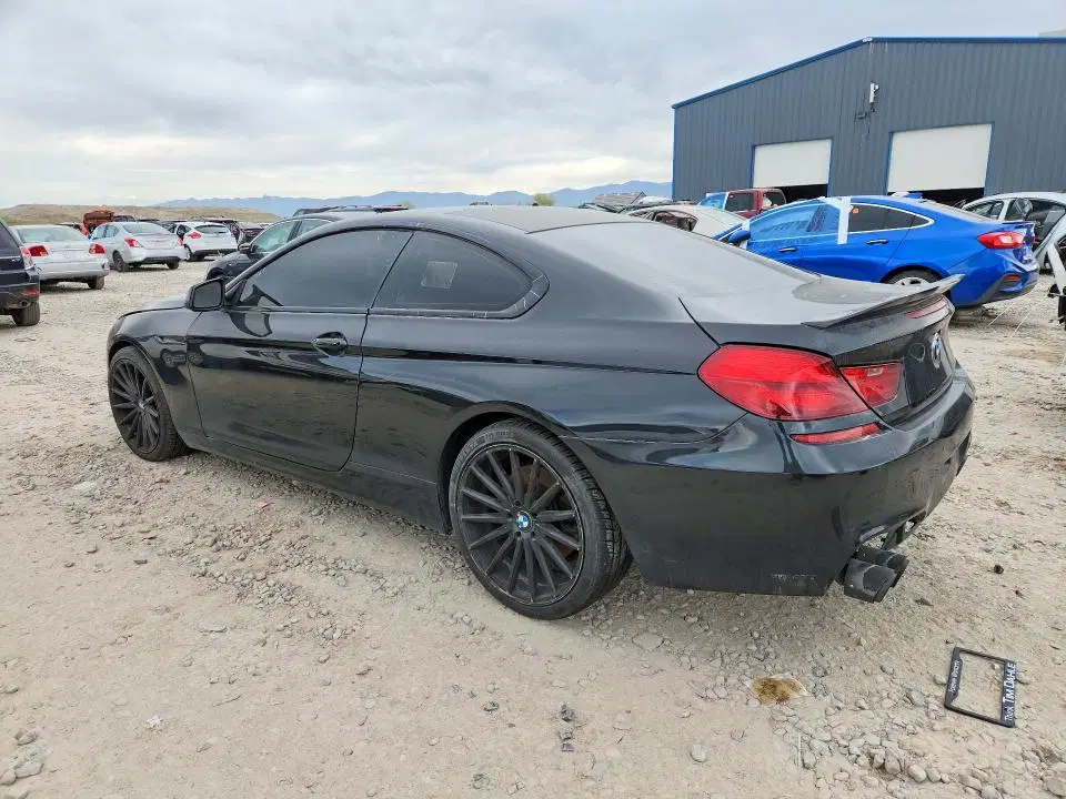 2013 BMW 650 VIN WBAYM1C59DDZ02601 фото 2