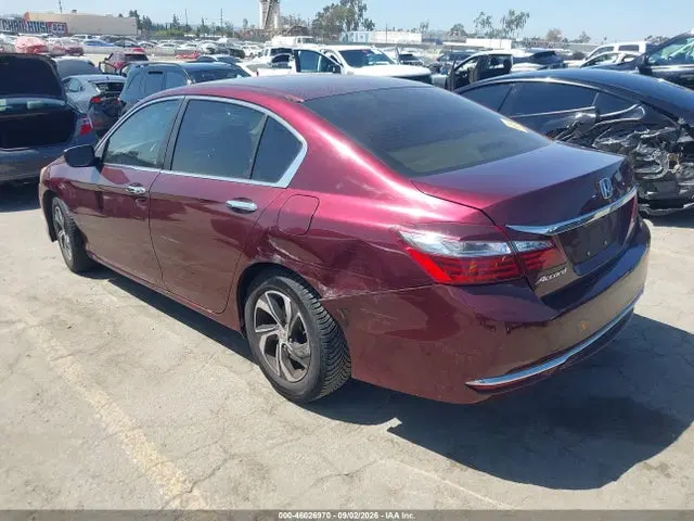 2016 Honda ACCORD LX VIN 1HGCR2F33GA094414 фото 3