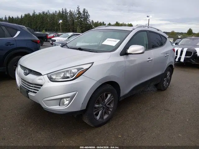 2014 Hyundai TUCSON SE VIN KM8JUCAGXEU827294 фото 2