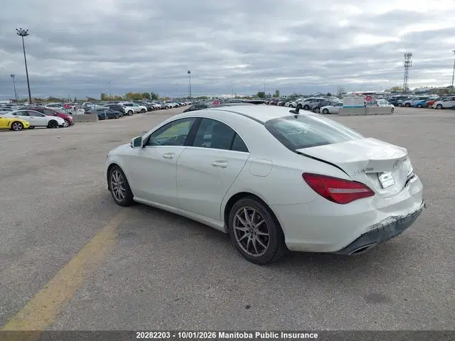 2018 Mercedes Benz Cla250 4matic VIN WDDSJ4GB2JN615776 фото 3