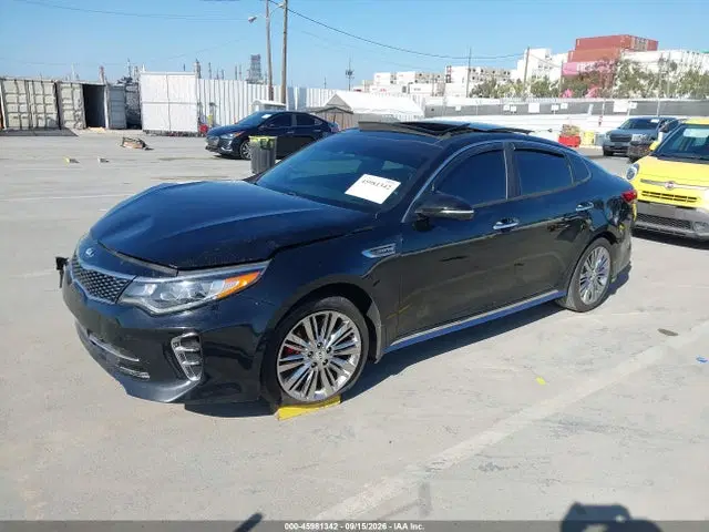 2017 KIA Optima Sxl Turbo VIN 5XXGV4L27HG153280 фото 2
