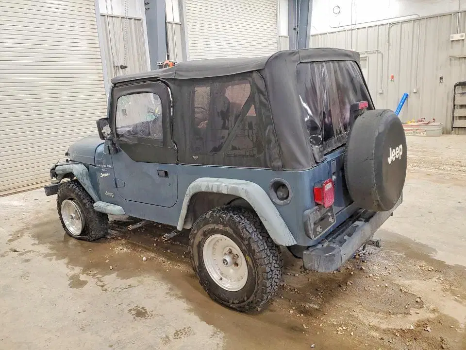 1997 JEEP WRANGLER / TJ VIN 1J4FY19S0VP512539 фото 2