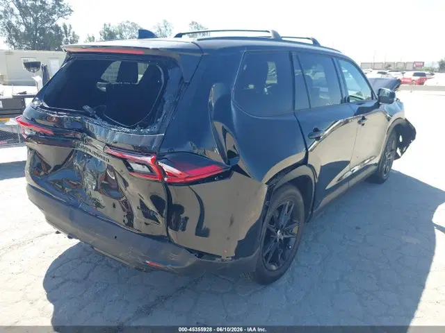 2026 Toyota Grand Highlander Hybrid Nightshade Edition VIN 5TDACAB52TS076928 фото 4