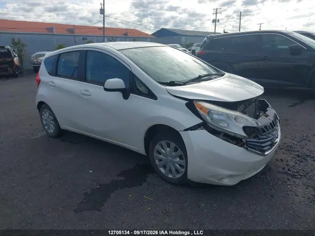 3N1CE2CP8EL357507 — 2014 Nissan Versa Note S/s Plus/sv/sl, Front, фото до ремонта