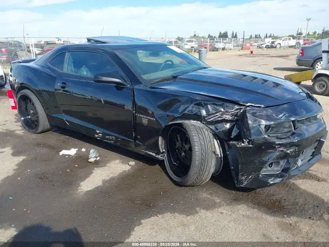 2G1FK1EJ4F9159168 — 2015 Chevrolet Camaro 2SS, Передняя часть (Front End), фото до ремонта