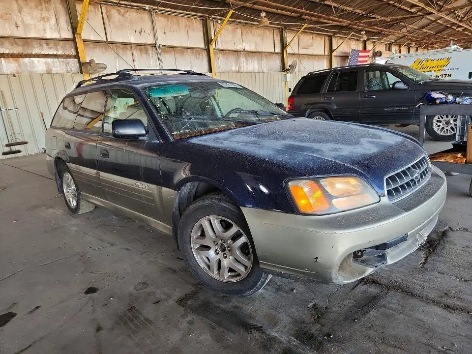 2003 SUBARU LEGACY VIN 4S3BH675037657401 фото 4