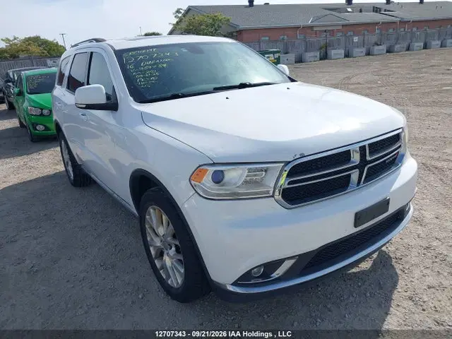 1C4RDJDG5GC459784 — 2016 Dodge Durango Limited, Град, фото до ремонта