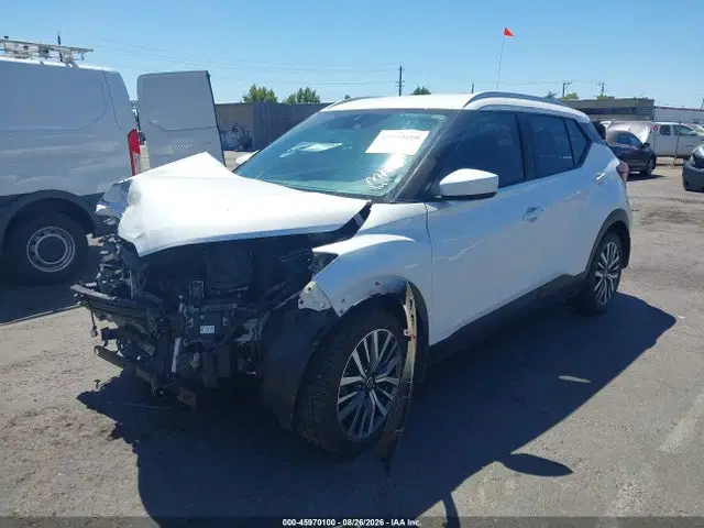 2021 Nissan Kicks Sv Xtronic Cvt VIN 3N1CP5CV3ML521318 фото 2
