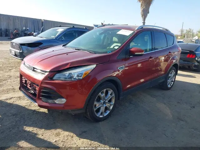 2014 Ford Escape Titanium VIN 1FMCU9J94EUA76352 фото 2