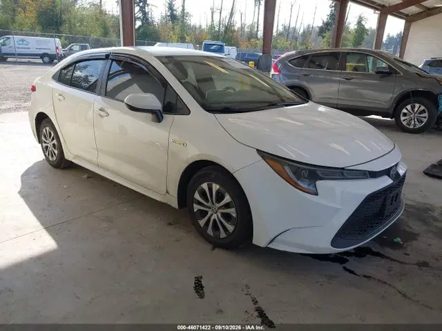 JTDEBRBE2LJ028877 — 2020 Toyota Corolla Hybrid LE, Left Side, фото до ремонта