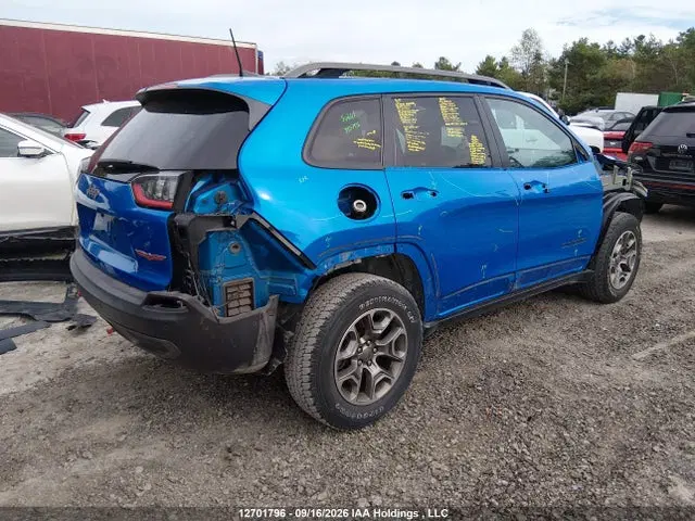 2021 Jeep Cherokee Trailhawk VIN 1C4PJMBX7MD193758 фото 4