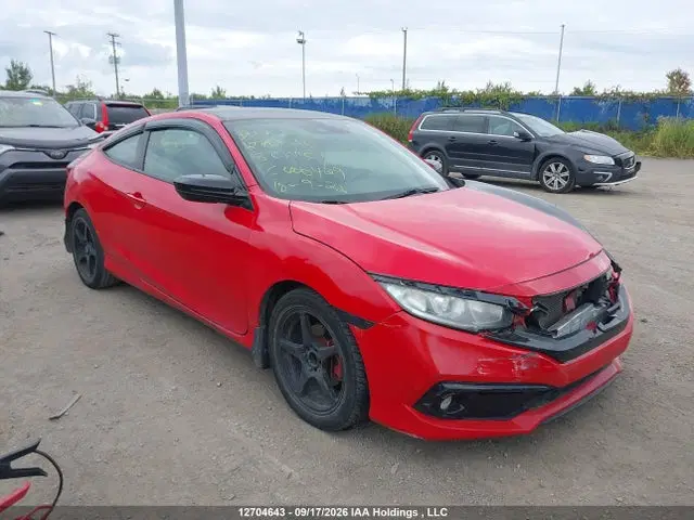 2HGFC4B6XJH400429 — 2018 Honda Civic, Front, фото до ремонта