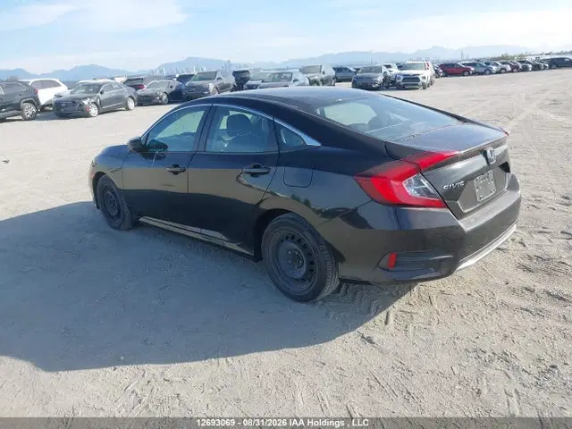 2020 Honda Civic Lx VIN 2HGFC2F51LH034126 фото 3