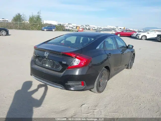 2020 Honda Civic Lx VIN 2HGFC2F51LH034126 фото 4