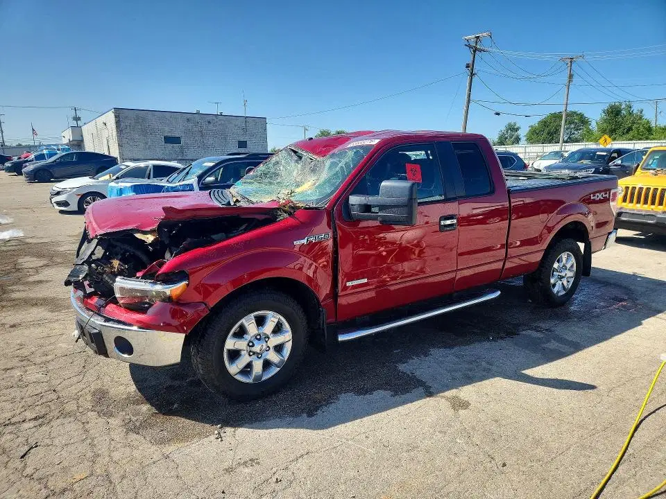 1FTFX1ET7EFC28483 — 2014 Ford F150, Крыша (Top/Roof), фото до ремонта