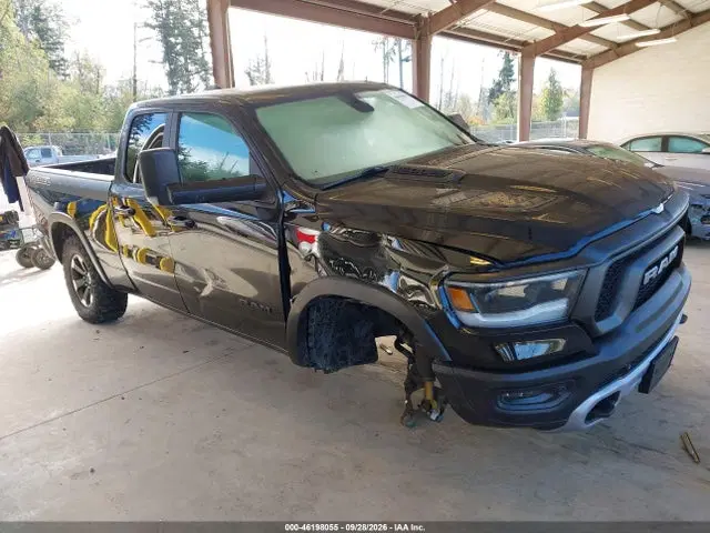 1C6SRFET5KN682410 — 2019 RAM 1500 Sport/rebel, Right Front, фото до ремонта