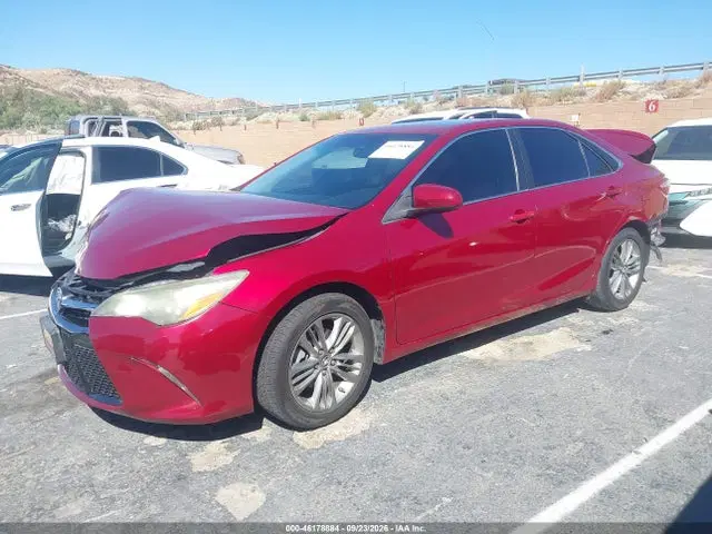 2017 Toyota CAMRY SE VIN 4T1BF1FKXHU678308 фото 2