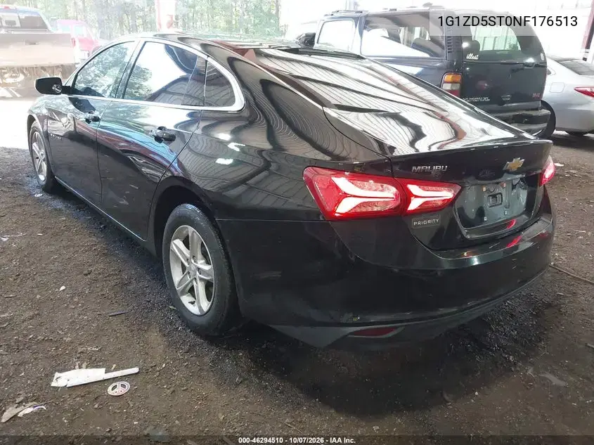 2022 Chevrolet Malibu Fwd Lt VIN 1G1ZD5ST0NF176513 фото 4