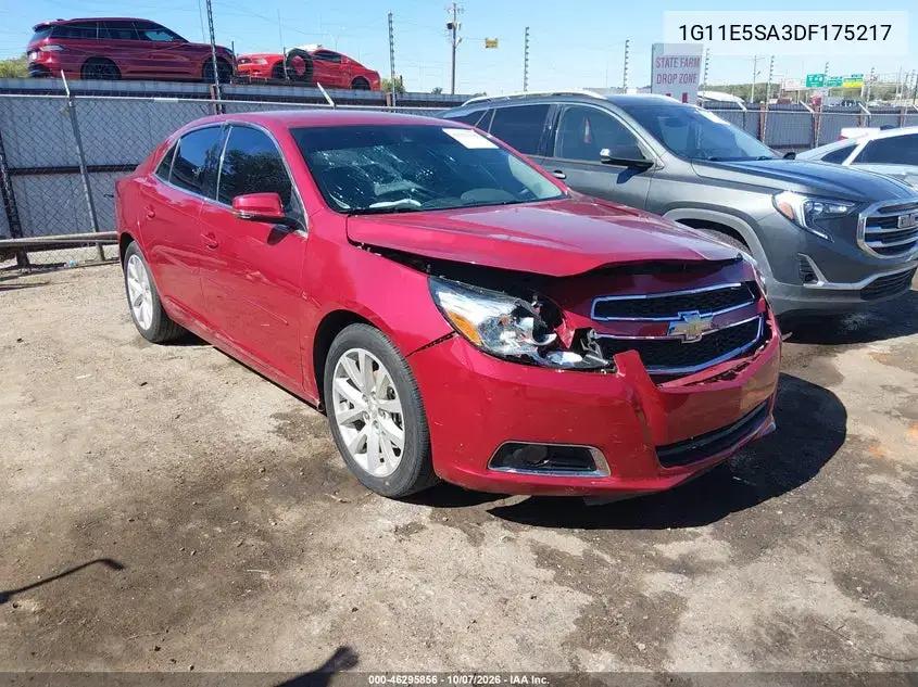 1G11E5SA3DF175217 — 2013 Chevrolet Malibu, передняя часть, фото до ремонта