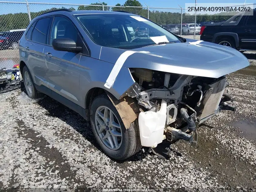 2FMPK4G99NBA44262 — 2022 Ford Edge, передняя часть, фото до ремонта