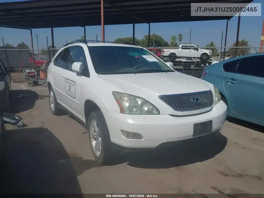 JTJHA31U250082465 — 2005 Lexus RX, естественный износ, фото до ремонта