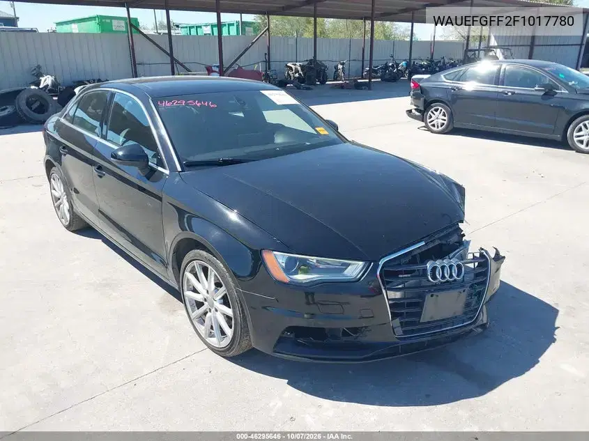 WAUEFGFF2F1017780 — 2015 Audi A3, передняя часть, фото до ремонта