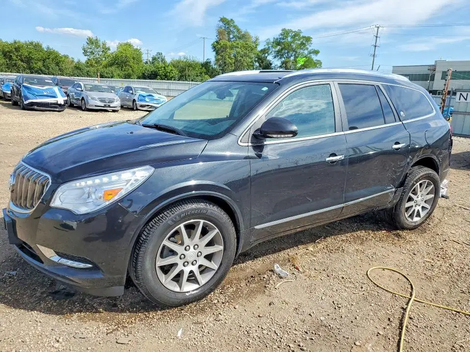 2014 BUICK ENCLAVE VIN 5GAKVBKD8EJ369827 фото 2