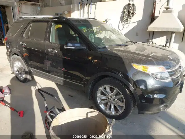 1FM5K8F87EGA29436 — 2014 Ford Explorer Limited, Hail, фото до ремонта