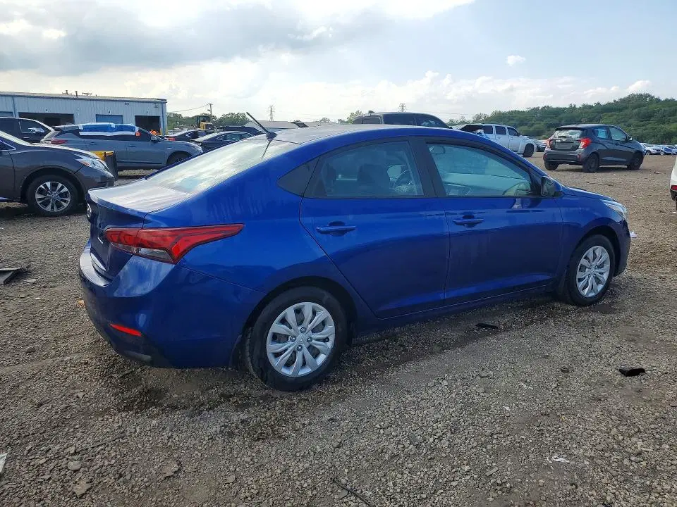 2022 HYUNDAI ACCENT VIN 3KPC24A69NE165240 фото 3