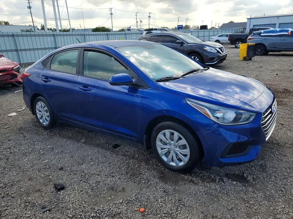 2022 HYUNDAI ACCENT VIN 3KPC24A69NE165240 фото 4