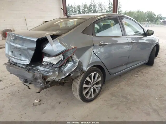 2017 Hyundai Accent Value Edition VIN KMHCT4AEXHU359880 фото 4