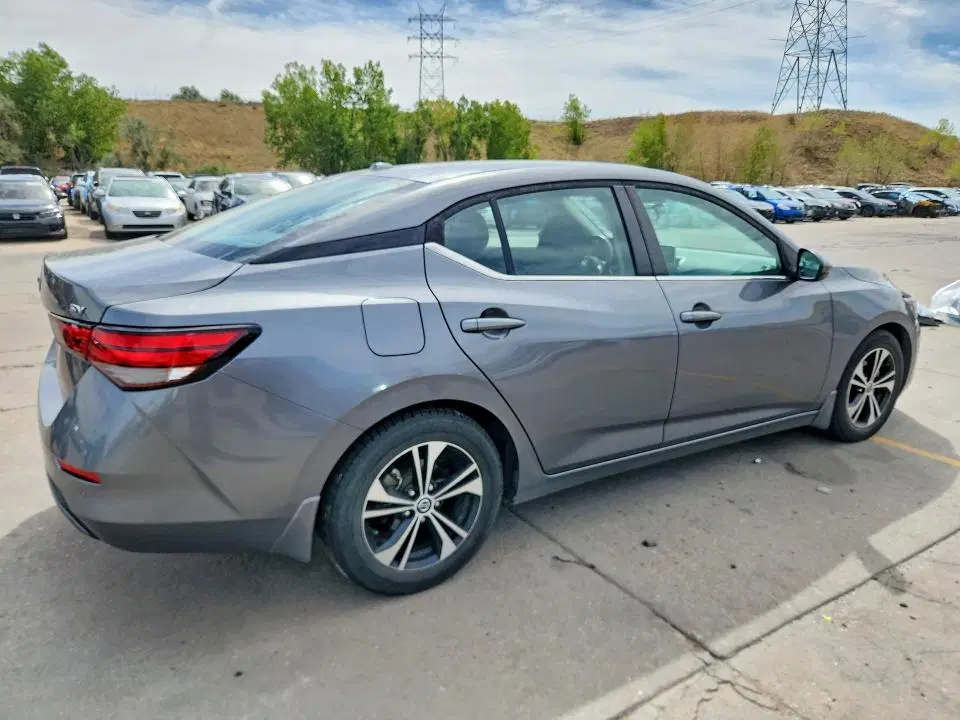 2021 Nissan Sentra VIN 3N1AB8CV6MY302833 фото 3