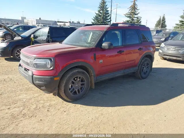 2025 Ford Bronco Sport Big Bend VIN 3FMCR9BN6SRF32657 фото 2