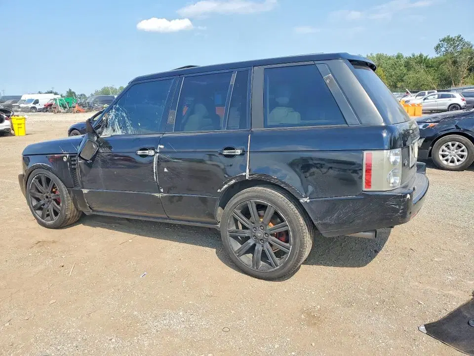 2009 LAND ROVER RANGE ROVER VIN SALMF13419A303468 фото 3