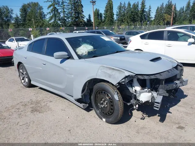 2C3CDXHG5NH192843 — 2022 Dodge Charger GT Rwd, Normal Wear & Tear, фото до ремонта