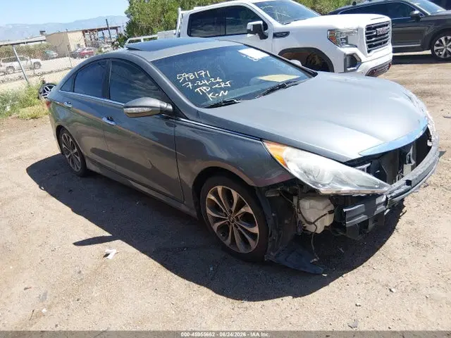 5NPEC4AC7EH934454 — 2014 Hyundai Sonata SE, Front End, фото до ремонта