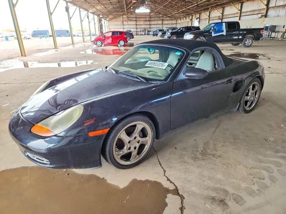 2002 PORSCHE BOXSTER VIN WP0CA29822U624277 фото 2
