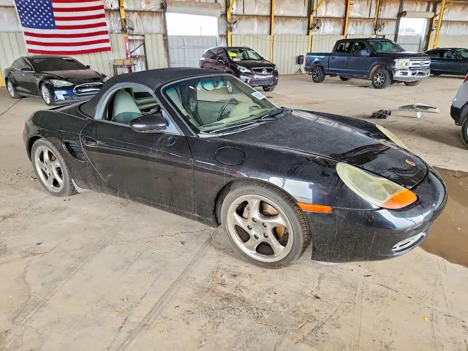 2002 PORSCHE BOXSTER VIN WP0CA29822U624277 фото 4