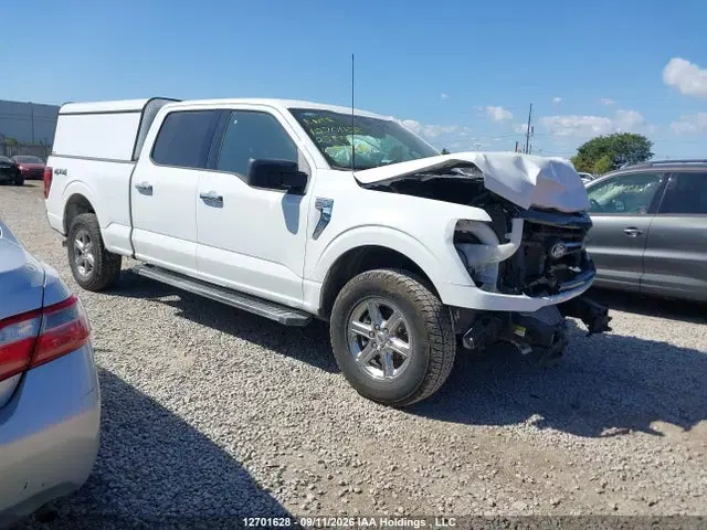 1FTFW3L81SKE61999 — 2025 Ford F150 XLT, Front, фото до ремонта