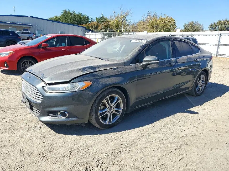 3FA6P0LUXFR236061 — 2015 Ford Fusion, Front End, фото до ремонта