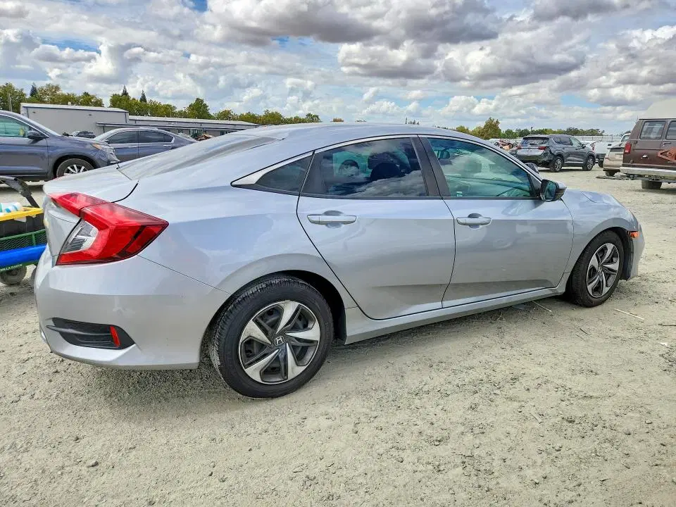 2020 Honda Civic VIN 19XFC2F66LE201034 фото 3