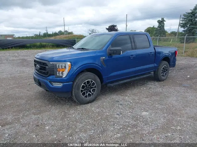 2022 Ford F-150 Xlt VIN 1FTEW1EP1NKD15949 фото 2