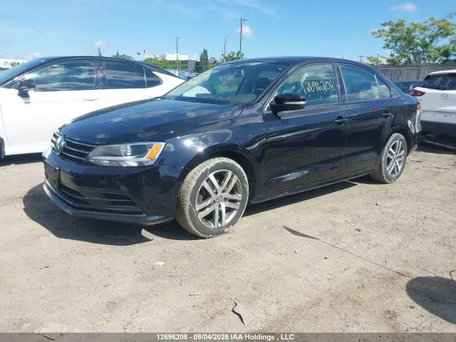 2015 Volkswagen JETTA S VIN 3VW2K7AJ9FM412696 фото 2