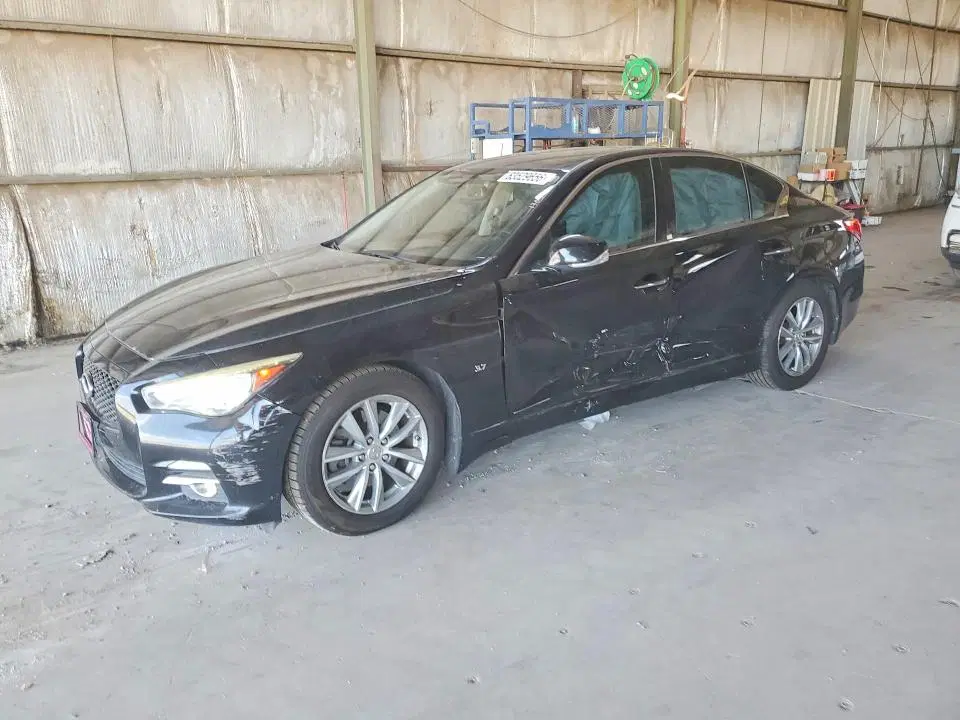 JN1BV7AR2EM684925 — 2014 Infiniti Q50, Боковая часть, фото до ремонта