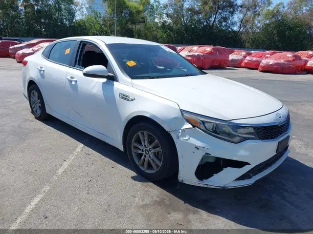 5XXGT4L39KG333849 — 2019 Kia Optima LX, Биологическая или химическая опасность (Biohazard), фото до ремонта