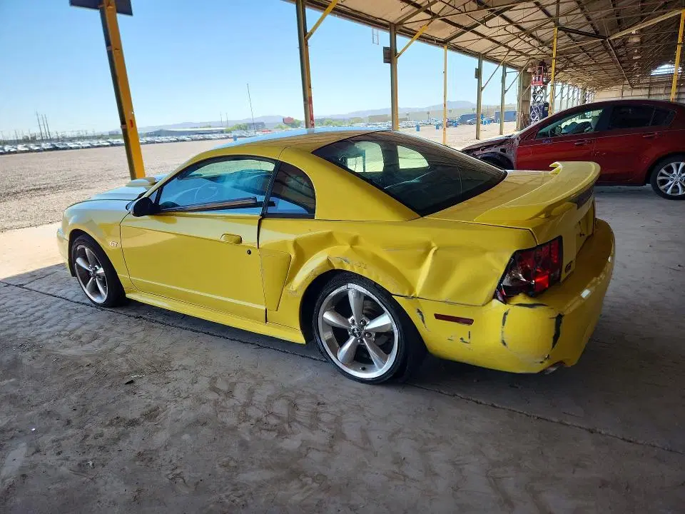 2001 FORD MUSTANG VIN 1FAFP42XX1F124501 фото 2
