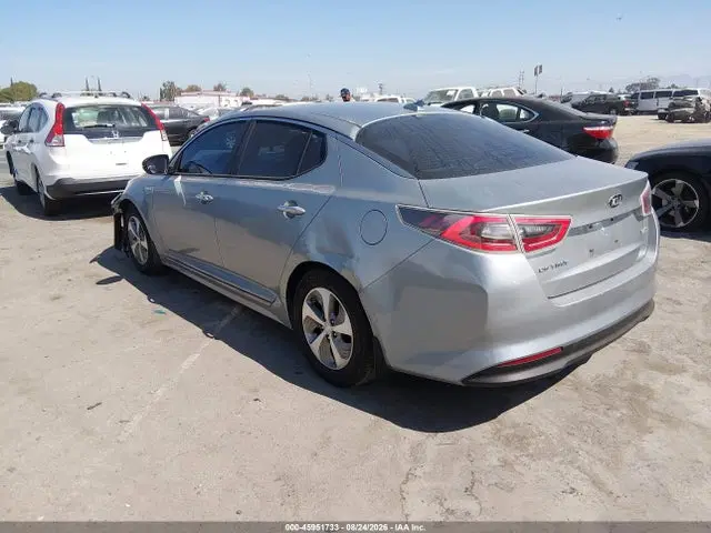 2014 KIA Optima Hybrid Lx VIN KNAGM4AD8E5076486 фото 3