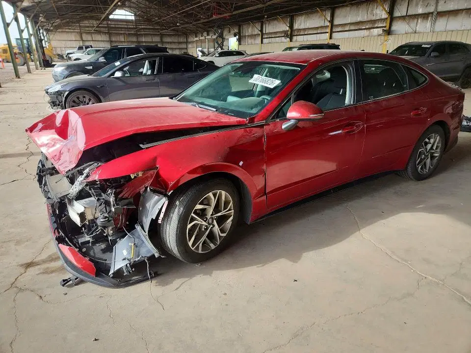 KMHL64JA4PA275025 — 2023 Hyundai Sonata, Передняя часть, фото до ремонта
