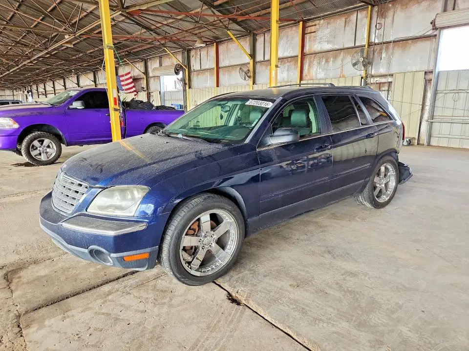 2C8GM684X4R389012 — 2004 Chrysler Pacifica, Задняя часть (Rear End), фото до ремонта