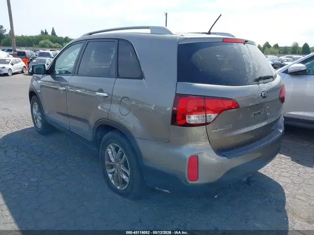 2015 KIA Sorento Lx V6 VIN 5XYKTDA7XFG626077 фото 3